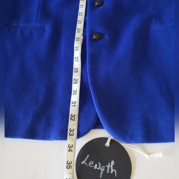 Men's Blue Blazer by Zanetti - Picture 12 of 16